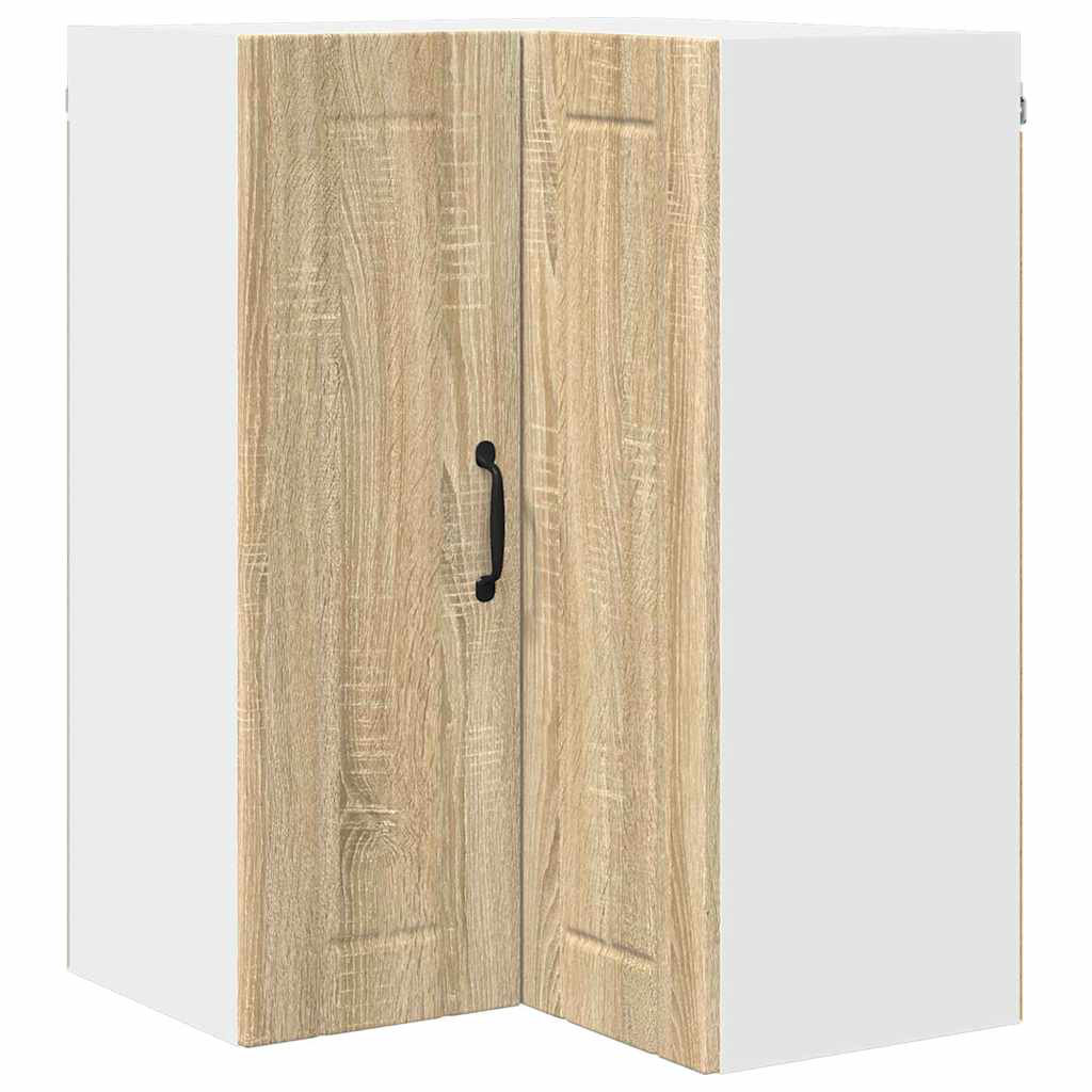 Vidaxl Kitchen Cabinet Brown Oak 57 X 57 X 80 Cm Engineered Wood