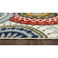 Tapis bleu clair / brun Asherman-789011447