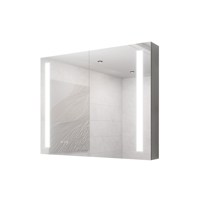 Armoire à pharmacie 36 po x 30 po avec miroir de coiffeuse à DEL