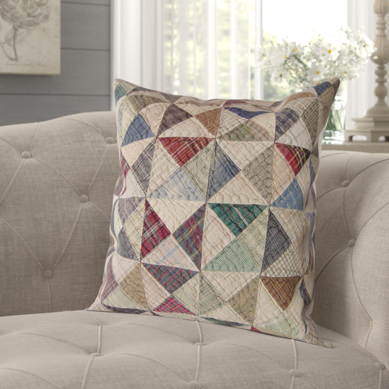 Deluca Patchwork Square Cushion