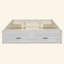 Lit plateforme avec 6 tiroirs de rangement-201442292-201442289