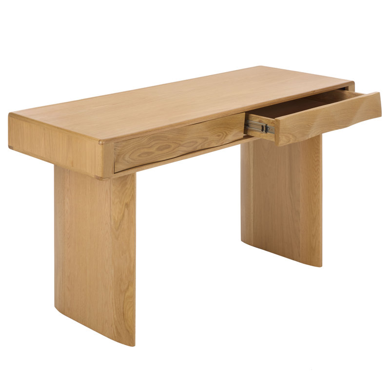 Bureau en bois 2 tiroirs Nikoletta