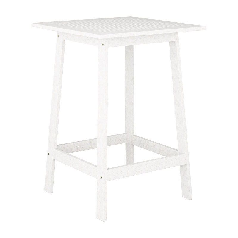 Table de bar Gwenda, Blanc