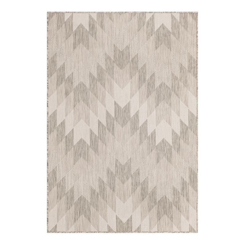 Blox Hower Indoor/Outdoor Area Rug, Rectangle 4'1" x 6'1"