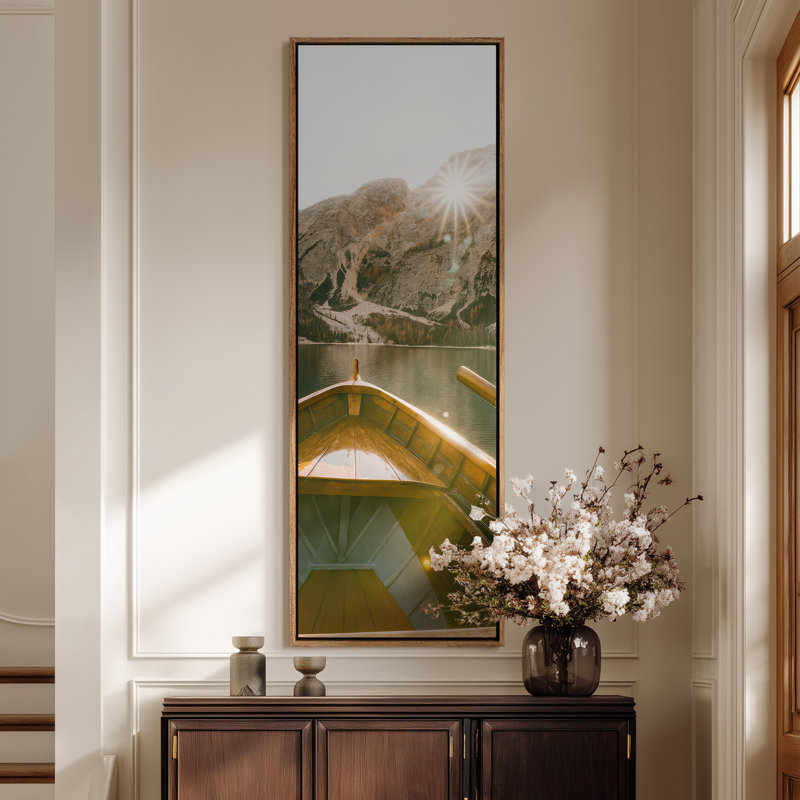 Très grand art mural sur toile encadré - impressions murales rétro pour chambre à coucher, Naturel