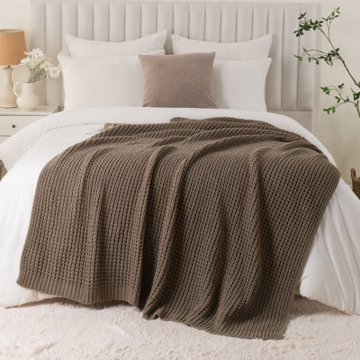 Throw Blanket For Couch,Knitted Throw For Bed, A Diverse Selection Of Coloured Blankets, Blanket For Room Decor Housewarming Gifts, 50"X60" And 60"X80"