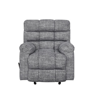 Fauteuil inclinable oscillant, gris