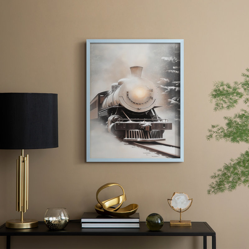 "Art des Fêtes de Noël - Série 2-CDXI", H 15 po x l 12 po, Bleu