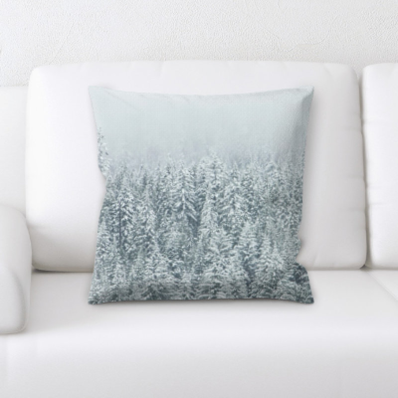 Microsuede Reversible Throw Pillow