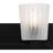 Alkis 2-Light Matte Black Bath Light