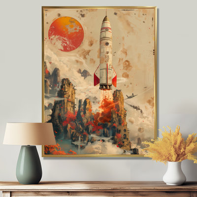 Laianna - Rocket Wall Art Living Room