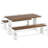 Chakelia Dining Table Set with Benches-1188195831