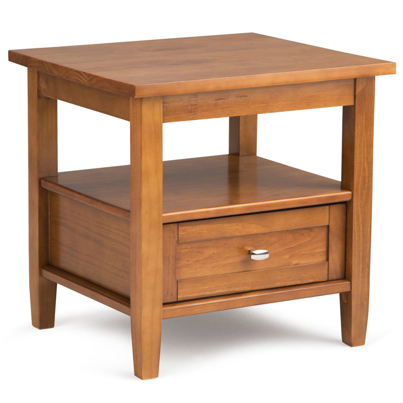 Table de bout Modern Modern, Marron foncé