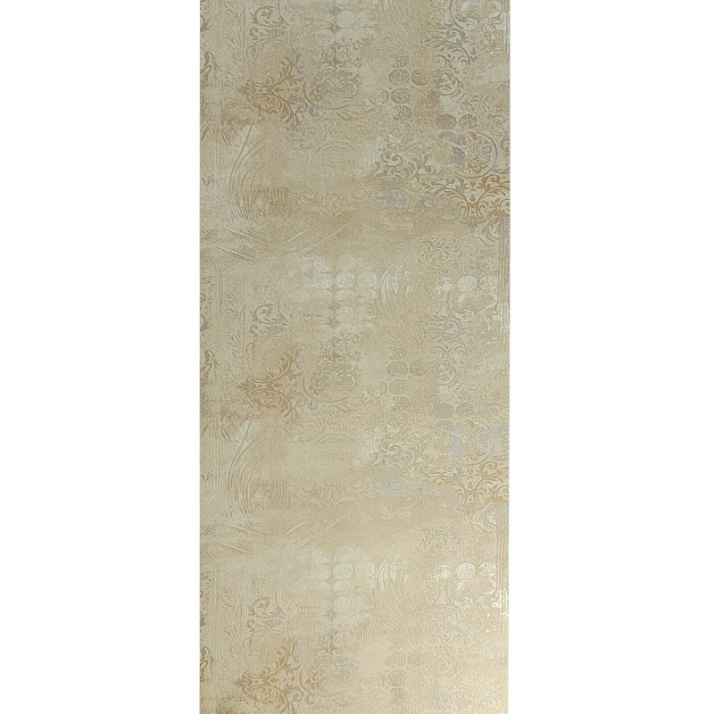 Rouleau de papier peint métallique Mellette, Or