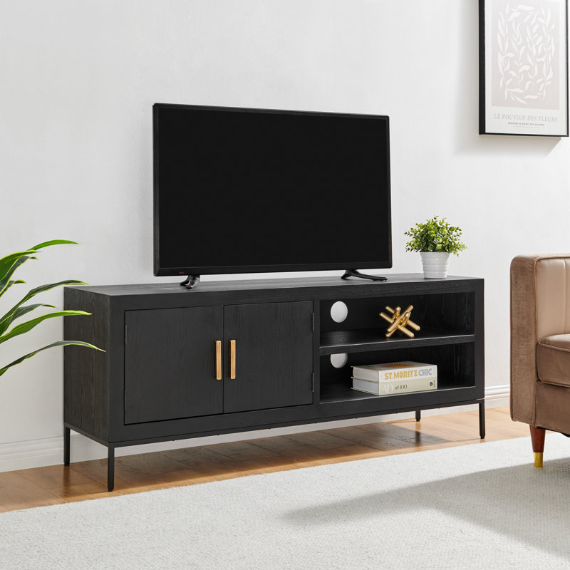 Ananio Unfinished TV Stand for TVs up to 65"