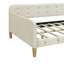 Lit de jour double rembourré pleine grandeur avec 4 pieds de soutien, beige (ancien SKU: DL001825)-472239184-517700901
