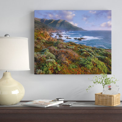 " Cliffs And The Pacific Ocean, Garrapata State Beach, Big Sur, California "