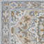 Hardwick Oriental Hand Tufted Wool Soft Gray/Blue/Yellow Area Rug-1068699539