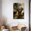 «Elephant Sunset», reproduction sur toile-499663164
