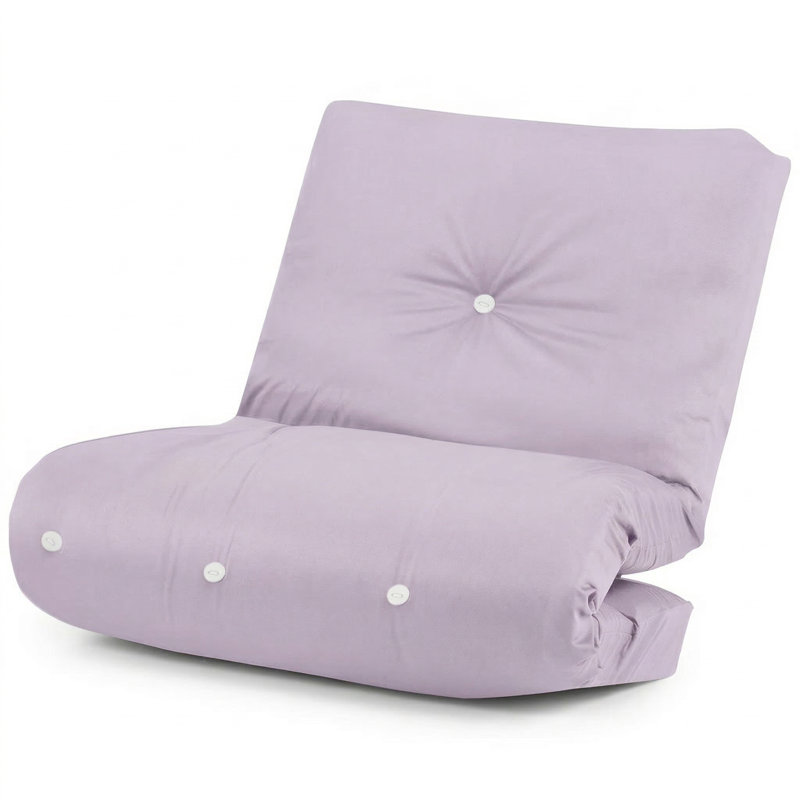 15cm Futon Mattress Futon  Mattress, Lilac, Small Single (2'6)