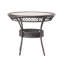 Tucson Cast Aluminum Dining Table, Shiny Copper-740914197