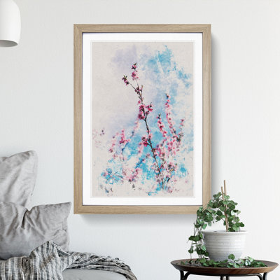 Delicate Cherry Blossom Tree - Picture Frame Painting