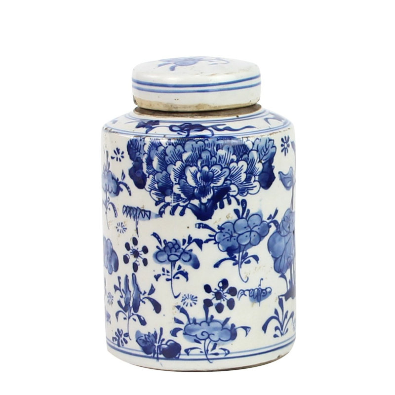 Porcelaine florale 8 po