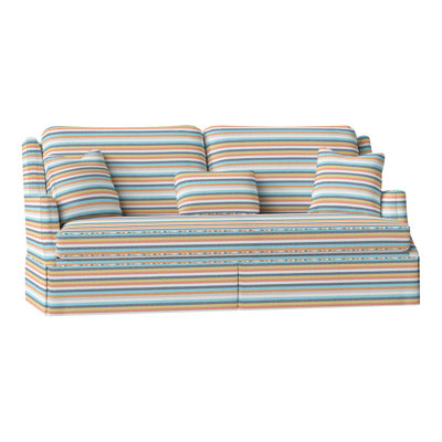 Savannah 87.5 " Slipcovered Sofa