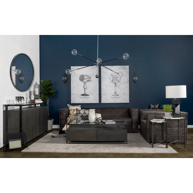 Mckinley Marble Top End Table Set