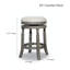 Tabouret de bar, finition, siège