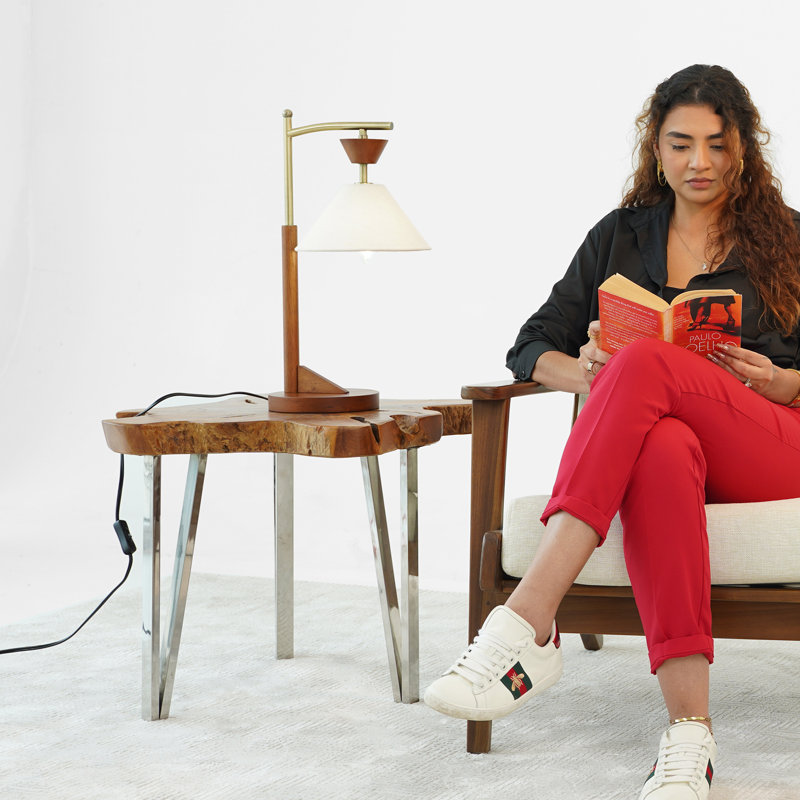TAYLOR LIGHT LUXURY MINIMALIST TABLE LAMP WITH CONE SHADE
