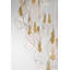 Lustre, 33 lumières, 40 po, doré, verre transparent-1773145653