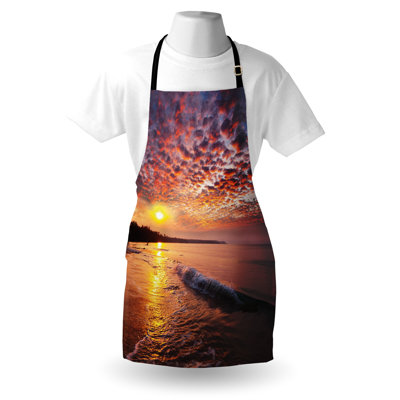 No Pattern Bib Apron