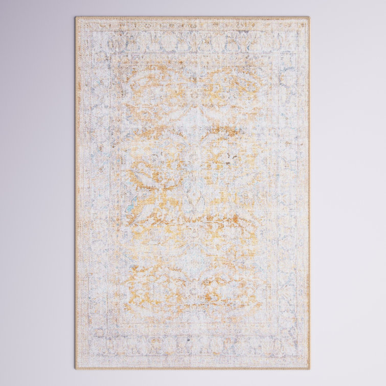 Saphira Chenille Oriental Indoor Rug