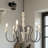 Leena 6 - Light Dimmable Chandelier