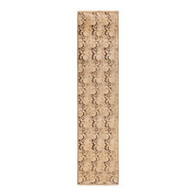 Tapis unique brun / beige 2 pi 8 po x 11 pi 9 po Mogul