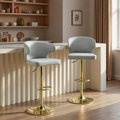 Modern rotating adjustable bar chair(2 pieces)