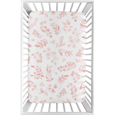 Drap-housse pour lit de bébé Botanical