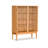 Brown Solid + Manufactured Wood Display Cases