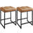 Kloud Counter Backless Industrial Stools with Footrests-1974611351-1930675150