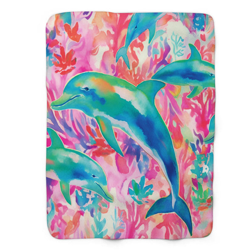 Island Patterns - 1 Piece Premium Blanket, Twin