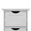 Armoire de rangement pour salle de bain, armoire autoportante avec tiroirs, armoire de rangement contemporaine pour salle de bain