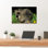 Porcupine On Log Eating Leaves Erethizon Dorsatum Abstract Contemporary Animal Nature Wall Art