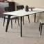 Ensemble de table de salle à manger et chaises Matte Rock-106687062