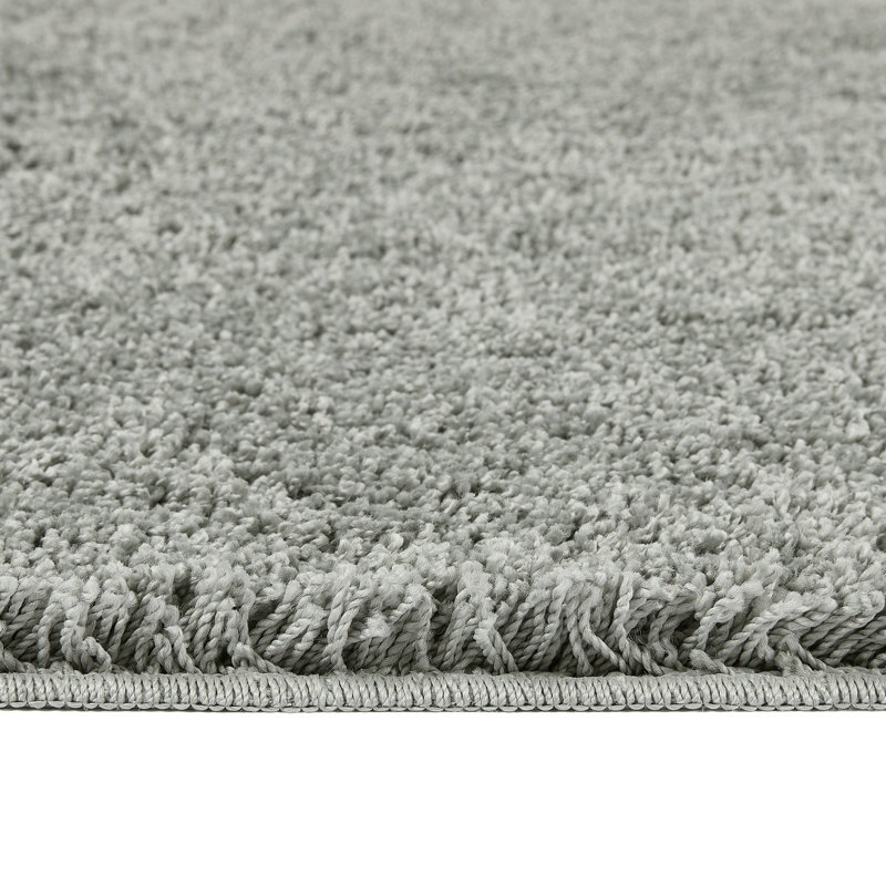 Solid Colour Machine Tufted Area Rug, Rectangle 60 x 100 cm