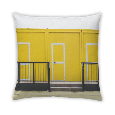 Coussin décoratif jaune Color Focus 1