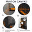 Jaune jaune gris, usine photo II - usines, art mural, salon-390538086-390538088