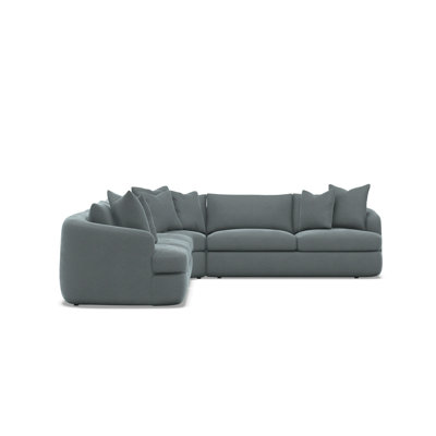 Jules Fabric 4 Pc Sectional