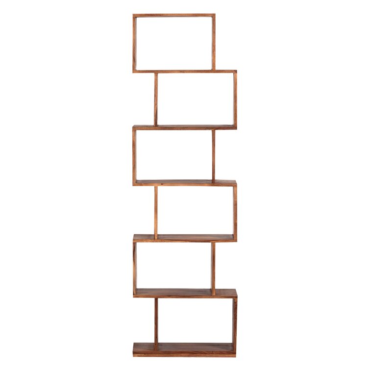 Amburgey Geometric Bookcase