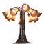 Lampe de table 22 "H 10" Amber Pond Lily-1204389151